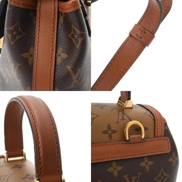 LOUIS VUITTON Monogram reverse Dauphine backpack Brown - Picture 11 of 16
